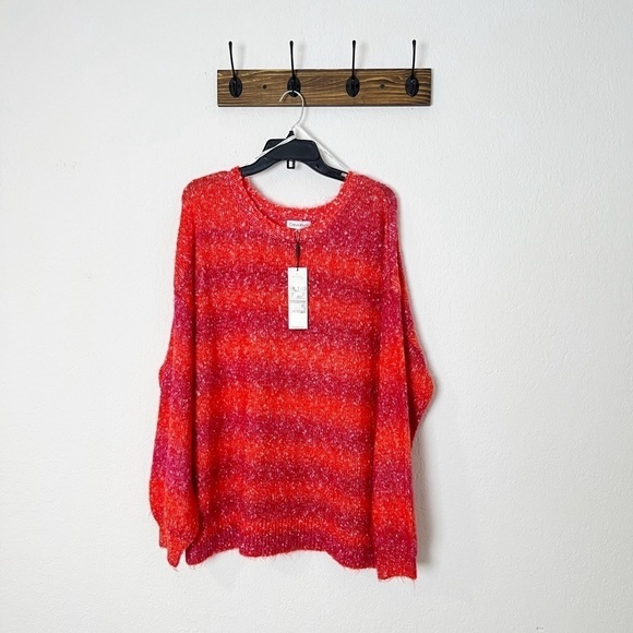 Calvin Klein Ombre Stripe Sweater Multi Stripe - Picture 1 of 6